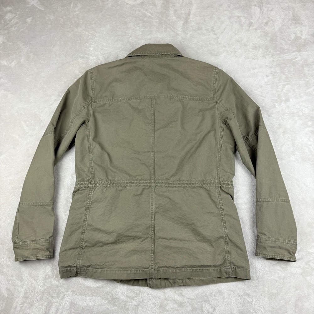GAP Jacket Men Medium Olive Green Fall Fatigue Ca… - image 7
